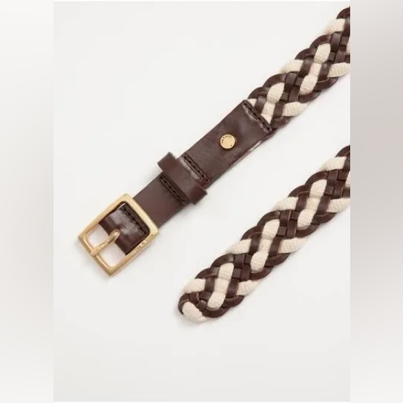 NWT Rag & Bone baby boyfriend woven belt